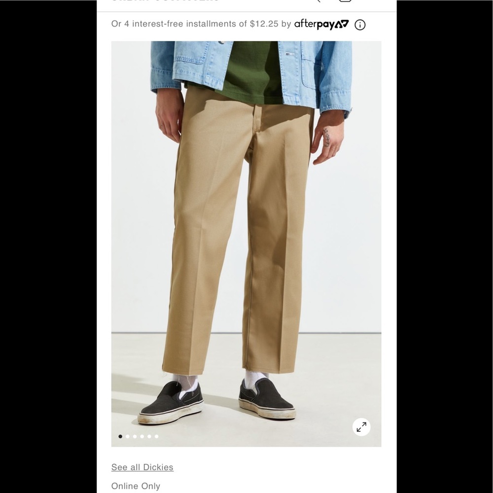 Dickies 874 original fit cut offs